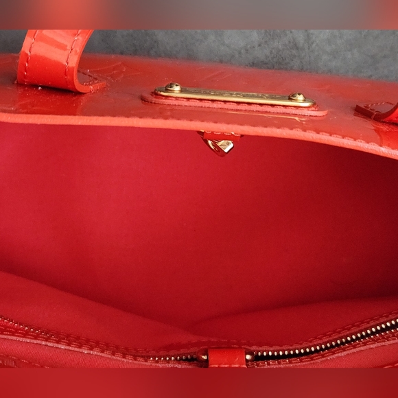 Orange Louis Vuitton Monogram Vernis - Picture 2 of 10